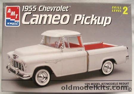 AMT 1/25 1955 Chevrolet Cameo Pickup Truck, 6053 plastic model kit